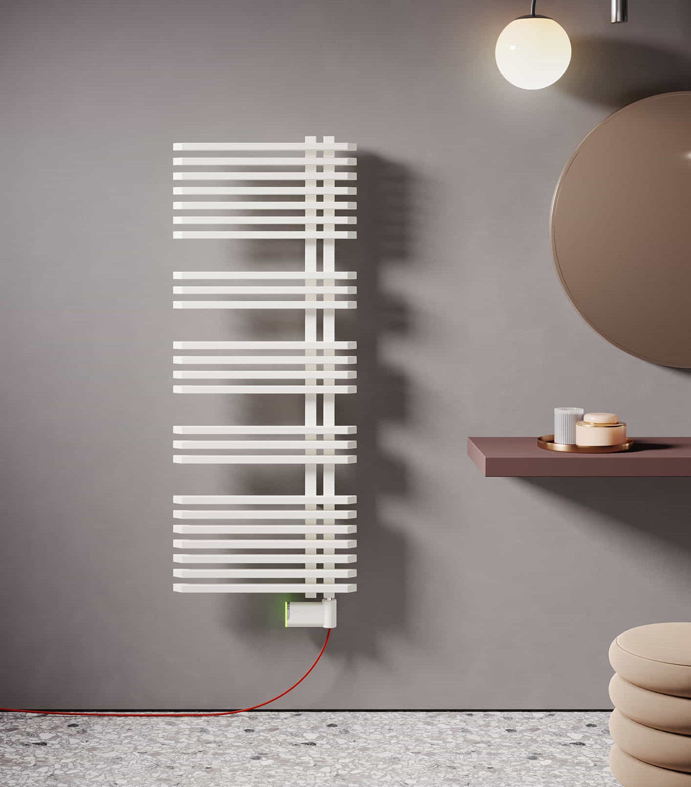 Toallero radiador eléctrico Jazz_s IRSAP - Main Image