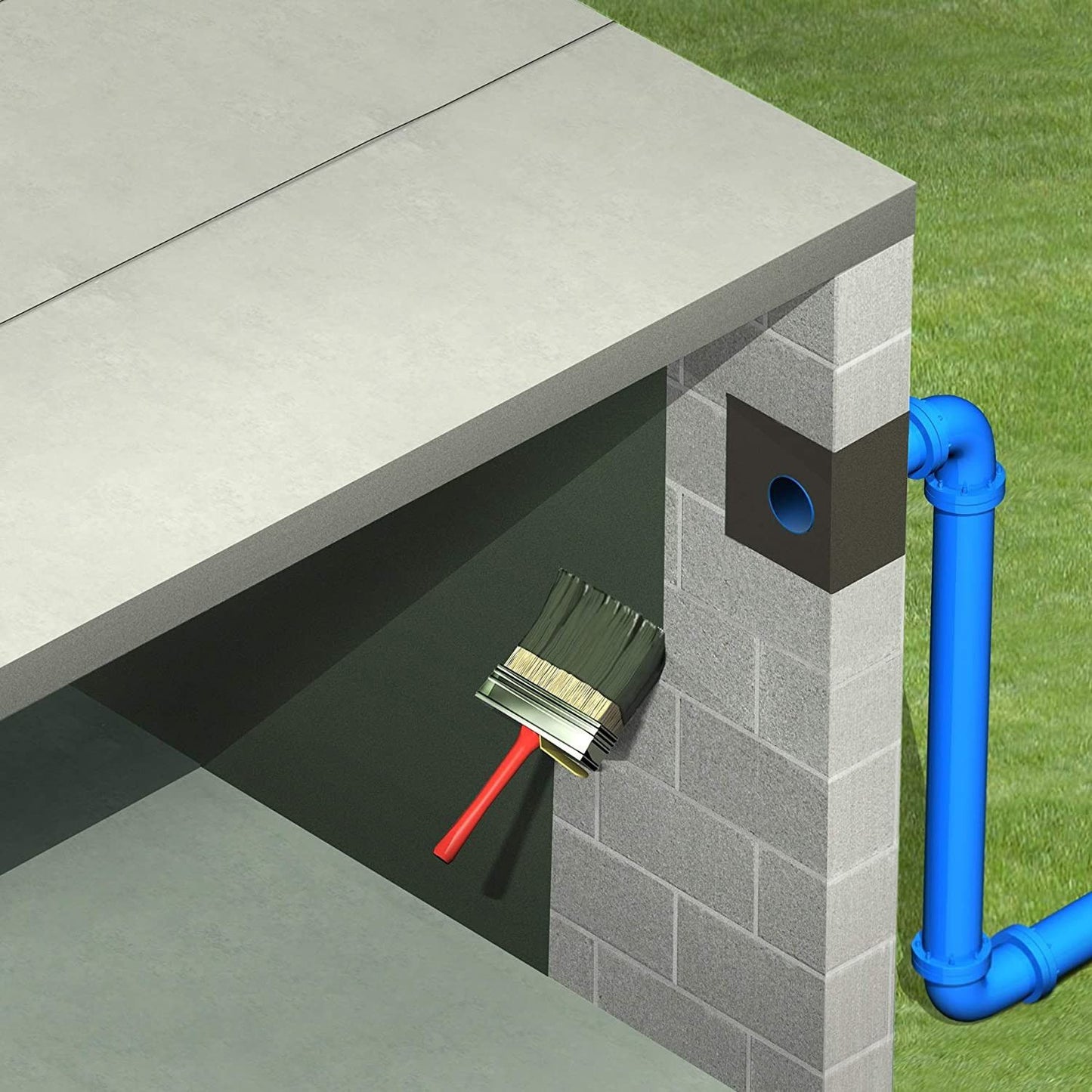 Saco Mortero Impermeabilizante Sika Monotop 107 Seal 10kg - 1