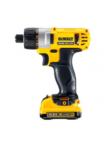 Dewalt DCK211D2T drill/ screwdriver kit - XR drill/screwdriver + XR impact driver - 10.8 V + toolbox