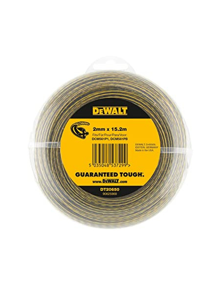 Replacement brushcutter wire 2mm x 15.2m Dewalt DT20650