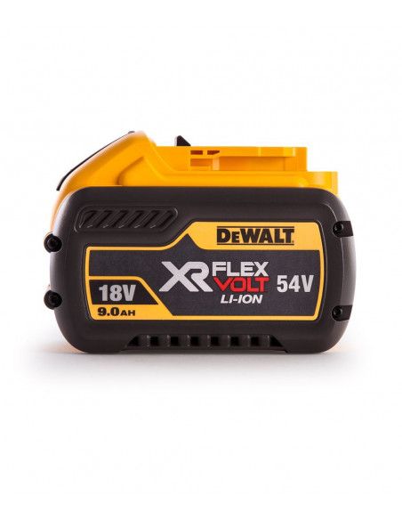Kit 2 Baterías carril XR Flexvolt 54V/18V 9,0Ah y Cargador Doble XR Flexvolt DCB132X2 Dewalt