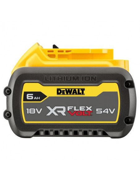 Kit 2 Baterías carril XR Flexvolt 54V/18V 6,0Ah y Cargador Doble XR Flexvolt DCB132T2 Dewalt