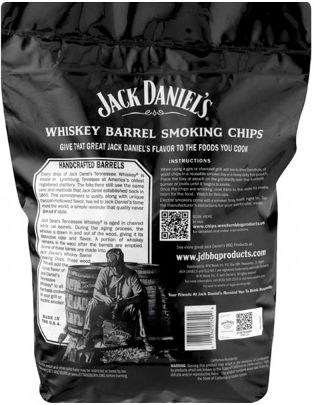 Saco Virutas de Madera para Ahumar Jack Daniel's JACK DANIEL'S - 1