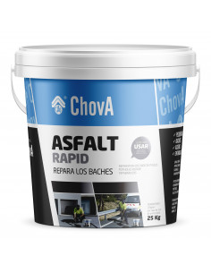 Bote de asfalto em frio 25kg Asfalt Rapid Chova CHOVA - 1