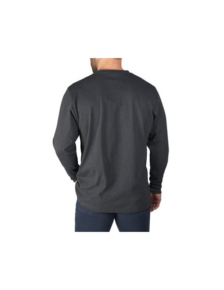 Camiseta de trabajo de manga larga gris Milwaukee WTLSG MILWAUKEE - 4