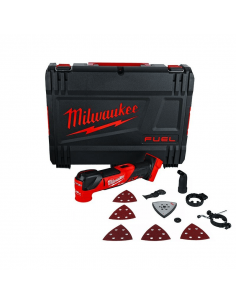 Multiherramienta Oscilante 18V con maletín y 7 accesorios Milwaukee M18 FMT-0X MILWAUKEE - 1