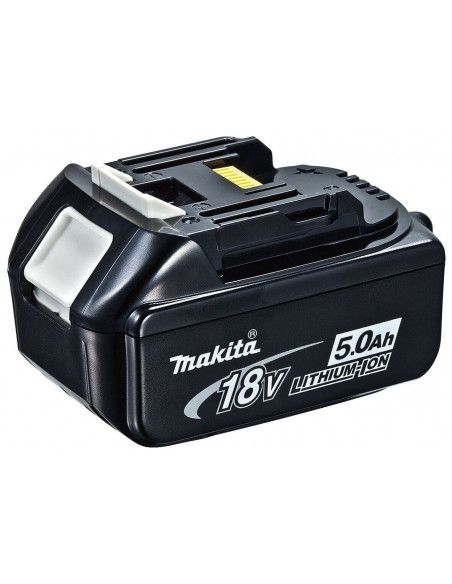 Kit Makita Taladro Percutor DHP481 + Sierra de Calar DJV182 + 2bat 5Ah + cargador + bolsa MK207 MAKITA - 6