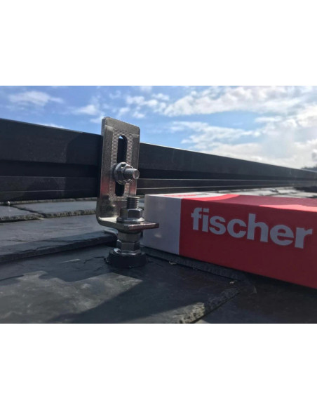 Kit Solar-Fix para Estructura Coplanar 4 módulos Fischer FISCHER - 2