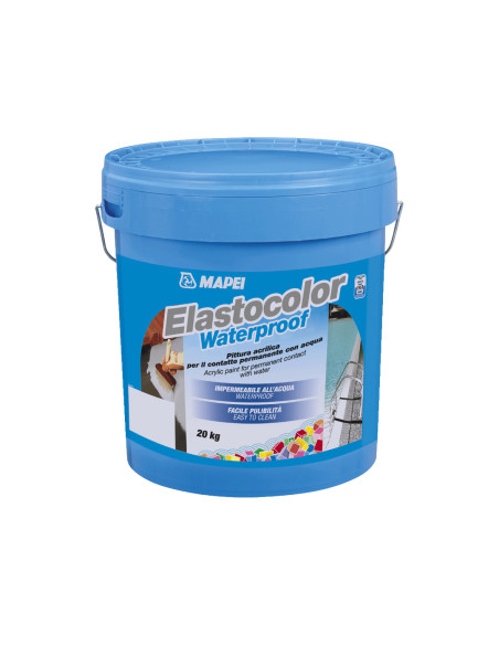 Bote Pintura para piscinas Elastocolor Waterproof 20kg Mapei MAPEI - 1
