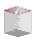 Nivel Láser Autonivelante 3 lineas 360º color rojo Metrica 3D Junior