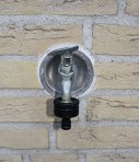 Black+Decker 3/4" and 1" outdoor faucet connector