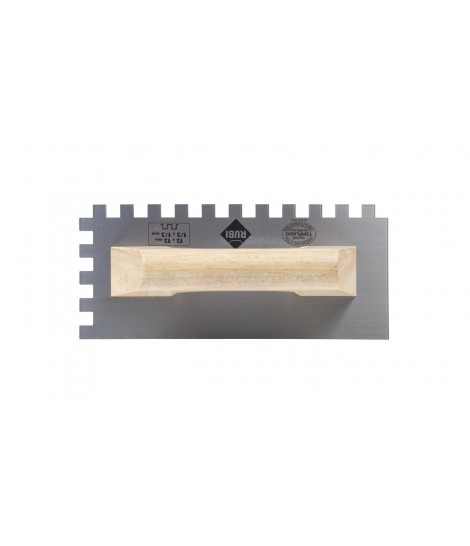 Peigne Rubi 28 cm avec manche en bois fermé 12x12