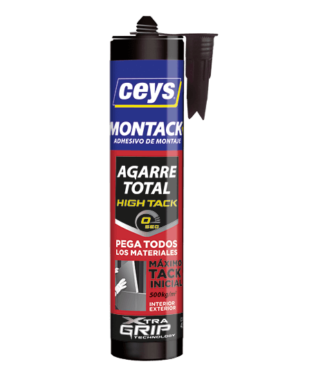 Cartucho Adhesivo de montaje 450g Ceys Montack Agarre Total