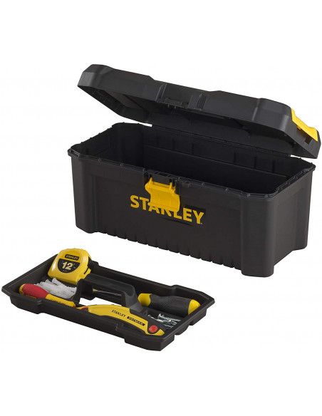 Caja de herramientas de plástico Stanley 16"/40cm con cierre de plástico STST1-75517 STANLEY - 4