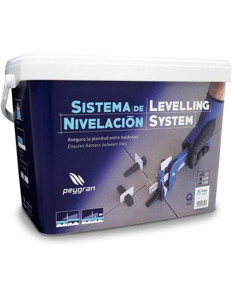 Kit sistema de Nivelación tenaza, bridas y cuñas Peygran Levelling System