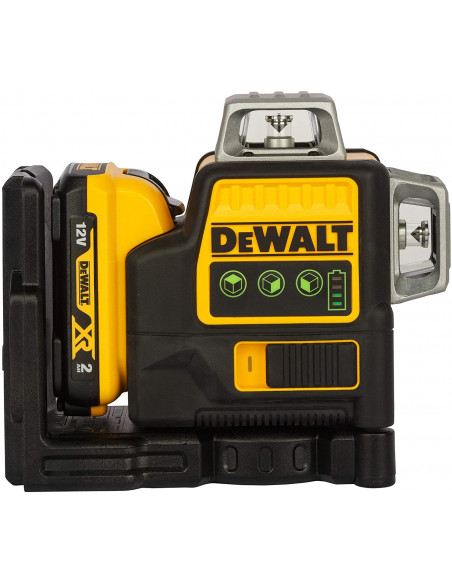 Dewalt DCE089D1G Niveau laser vert 3 lignes 360º avec batterie 12V Max