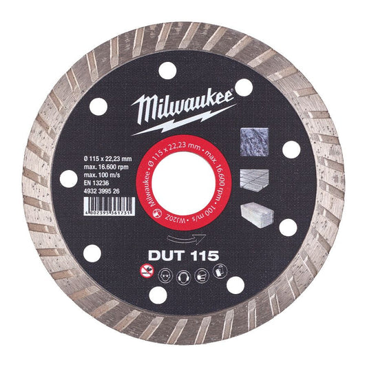Disco Diamante Turbo-DUT Milwaukee MILWAUKEE - 1
