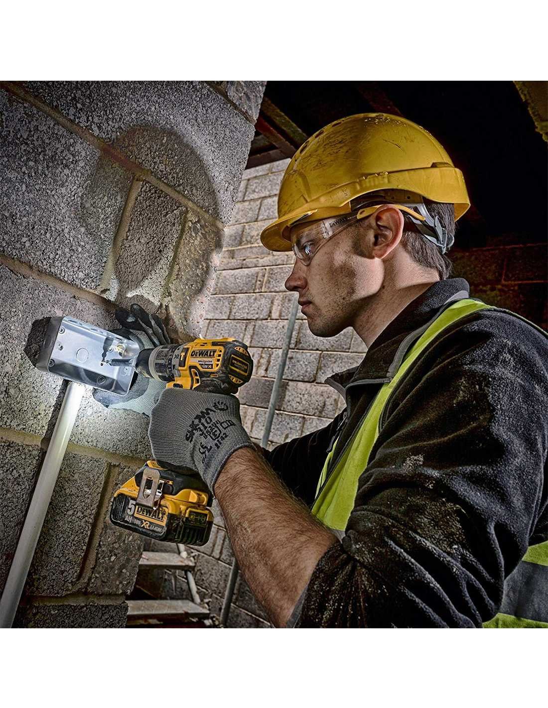 Kit Dewalt 12 herramientas + 3bat 5Ah + Cargador DCB1104 + 4xTSTAK DCK127P3