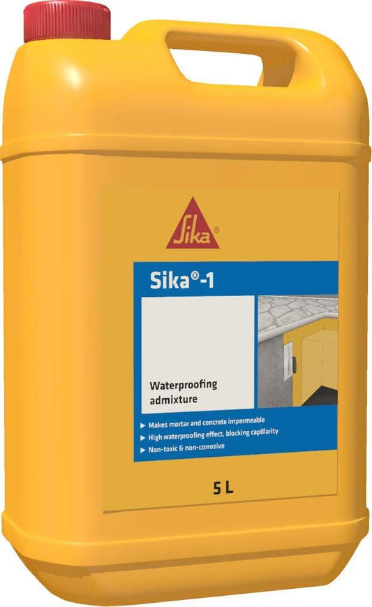 Impermeabilizante de Hormigones y Morteros Sika-1 5kg SIKA - 1