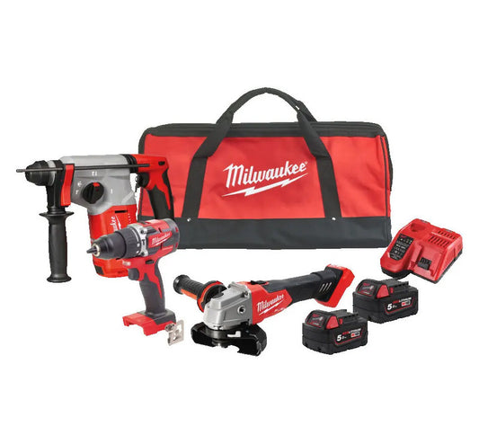 Powerpack 3 herramientas M18 Milwaukee M18 FPP3Q-502B MILWAUKEE - 1