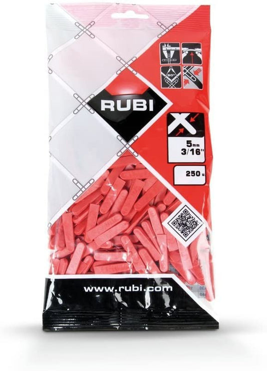 Cuñas para alicatado 5 mm bolsa 500ud. Rubi RUBI - 1