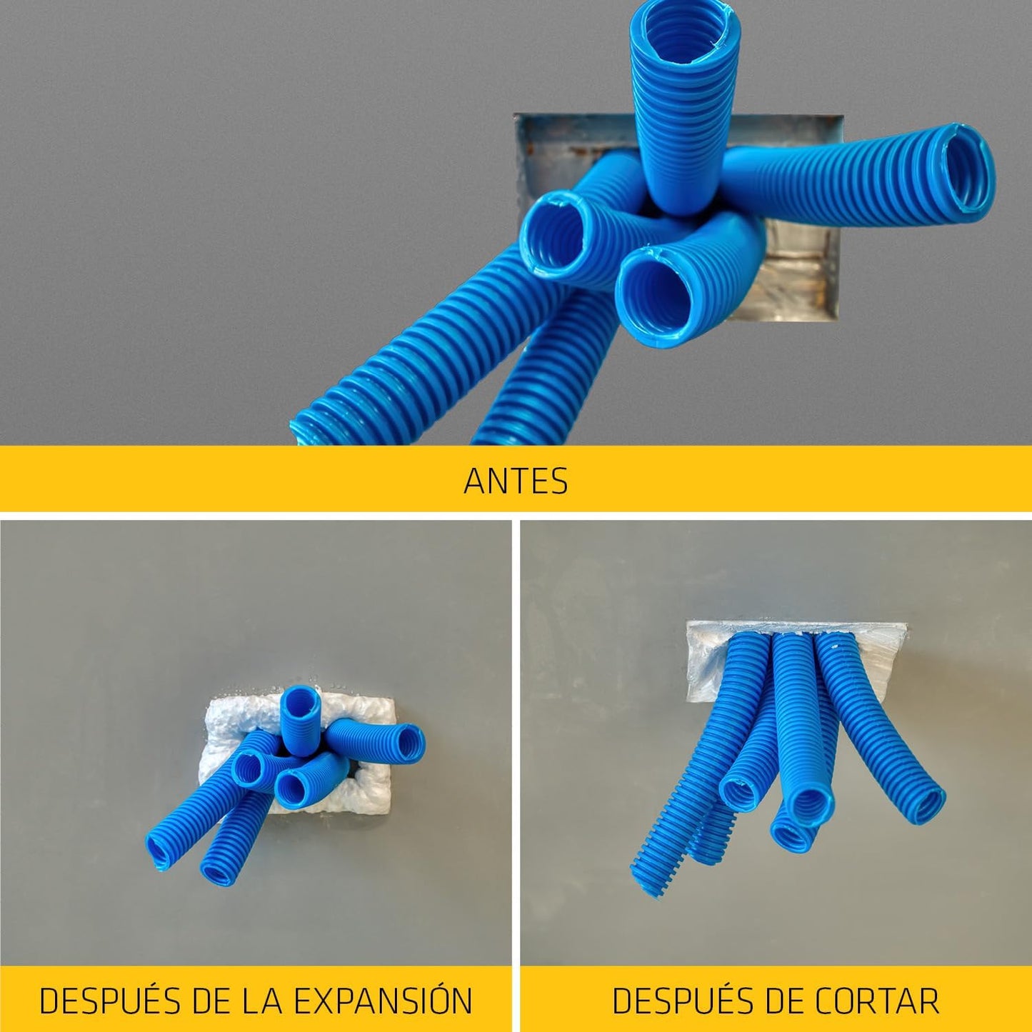 Espuma de poliuretano autoexpandible 750ml Sika Boom-580