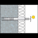Caja 40ud Taco nylon para andamios GR 14x100mm Celo