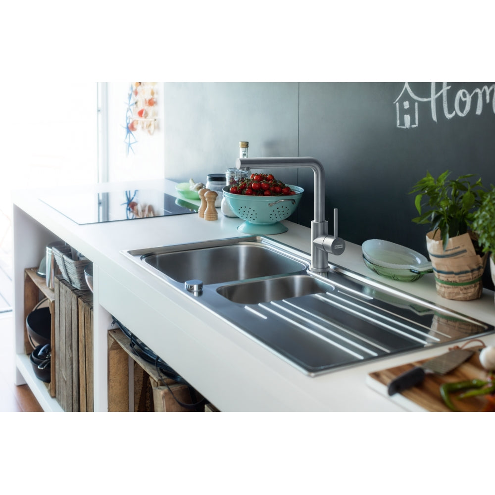 Grifo de cocina Glenda Swivel Inox Franke 115.0706.985