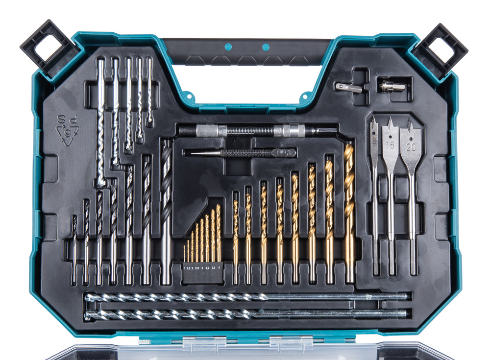 Estuche de brocas y puntas de atornillar Maccess (200 uds) E-22610 Makita