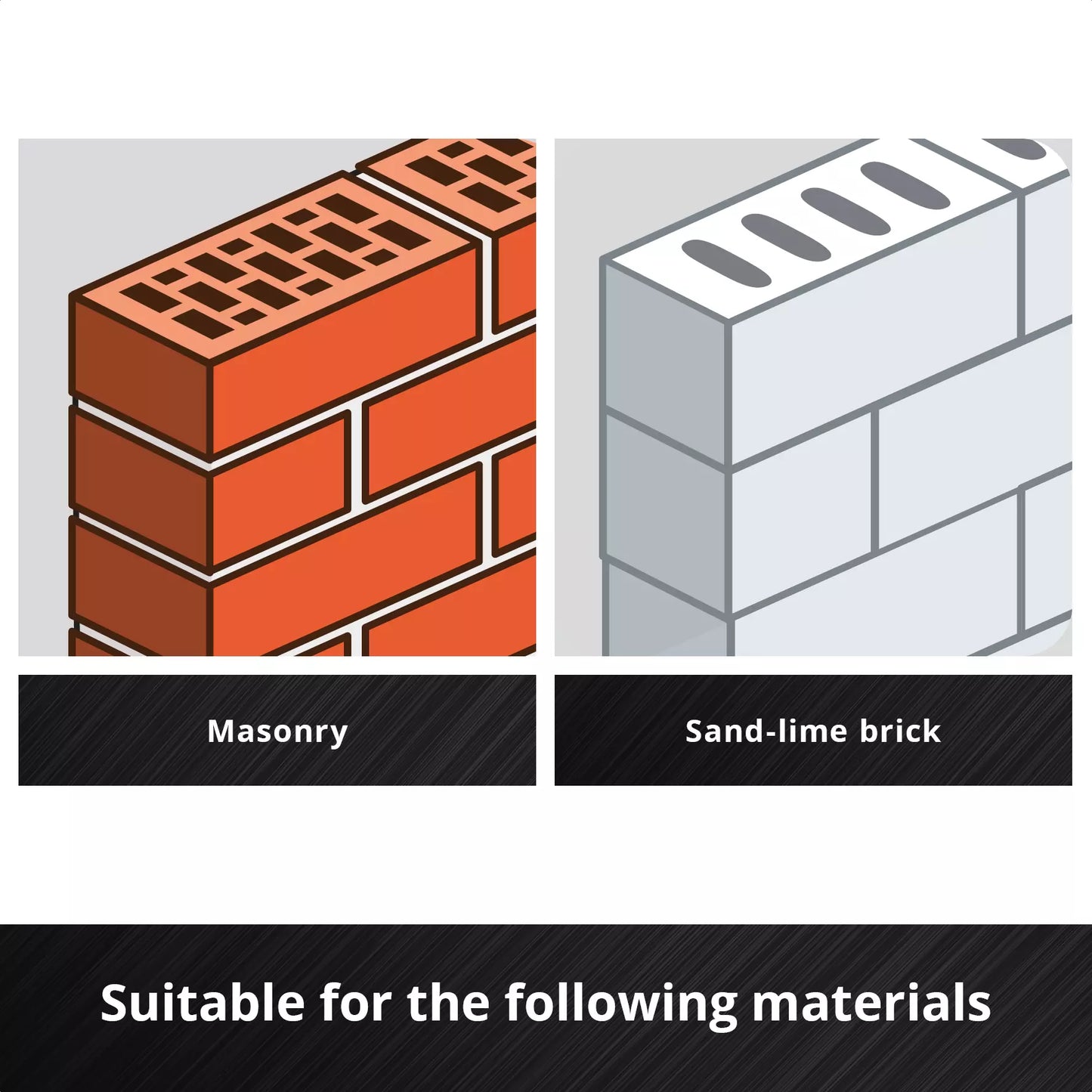 Juego de brocas para piedra S-CASE LS 10pcs Einhell 49108743