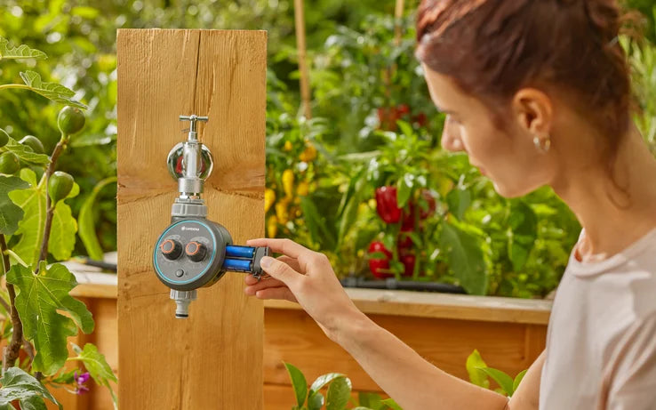 Programador de riego Easy Plus Gardena 1897-20