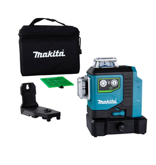 Nivel láser de 3 líneas verdes 360º 12V CXT Makita SK700GD