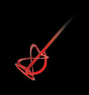 Varilla mezcladora para morteros Rubi M-100-R - Rosca M14 15-20 kg/amasado RUBI - 1